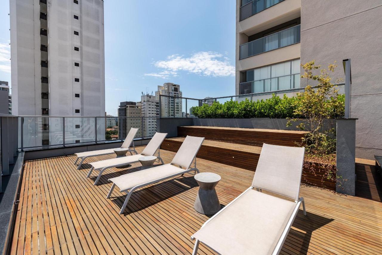 Vs12 Studio Para 4 Pessoas Prox. Allianz C/ Vaga Sao Paulo Exterior foto